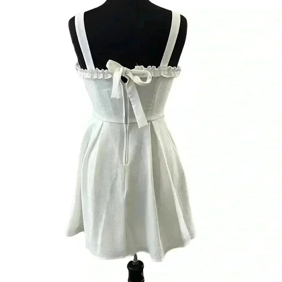 Speechless Resort Sleeveless Square Neck Baby Doll Dress Size M - Picture 6 of 10